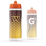 Gatorade Gx NFL Non-Slip Squeeze Bottles, 30 fl oz, Gx Hydration System