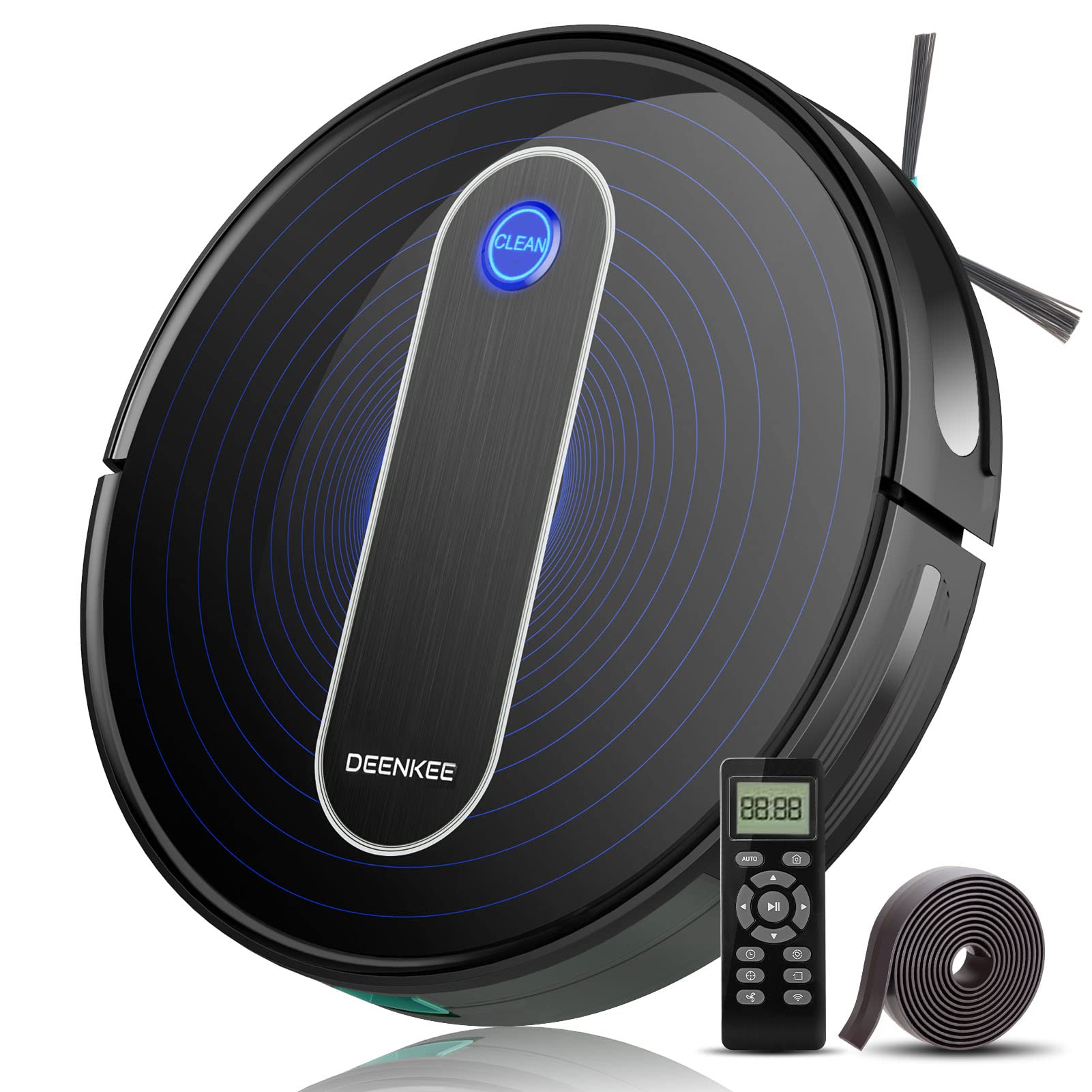 Robot Vacuum,Deenkee Robot Vacuum Cleaner Upgraded 2000PA Suction 120Mins Runtime Auto Robotic Vacuu