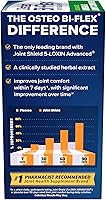 Vista 6 de Osteo Bi-Flex Complejo avanzado para articulaciones Omega-3, aceite de algas a base de plantas, suplemento de apoyo para las articulaciones, 80