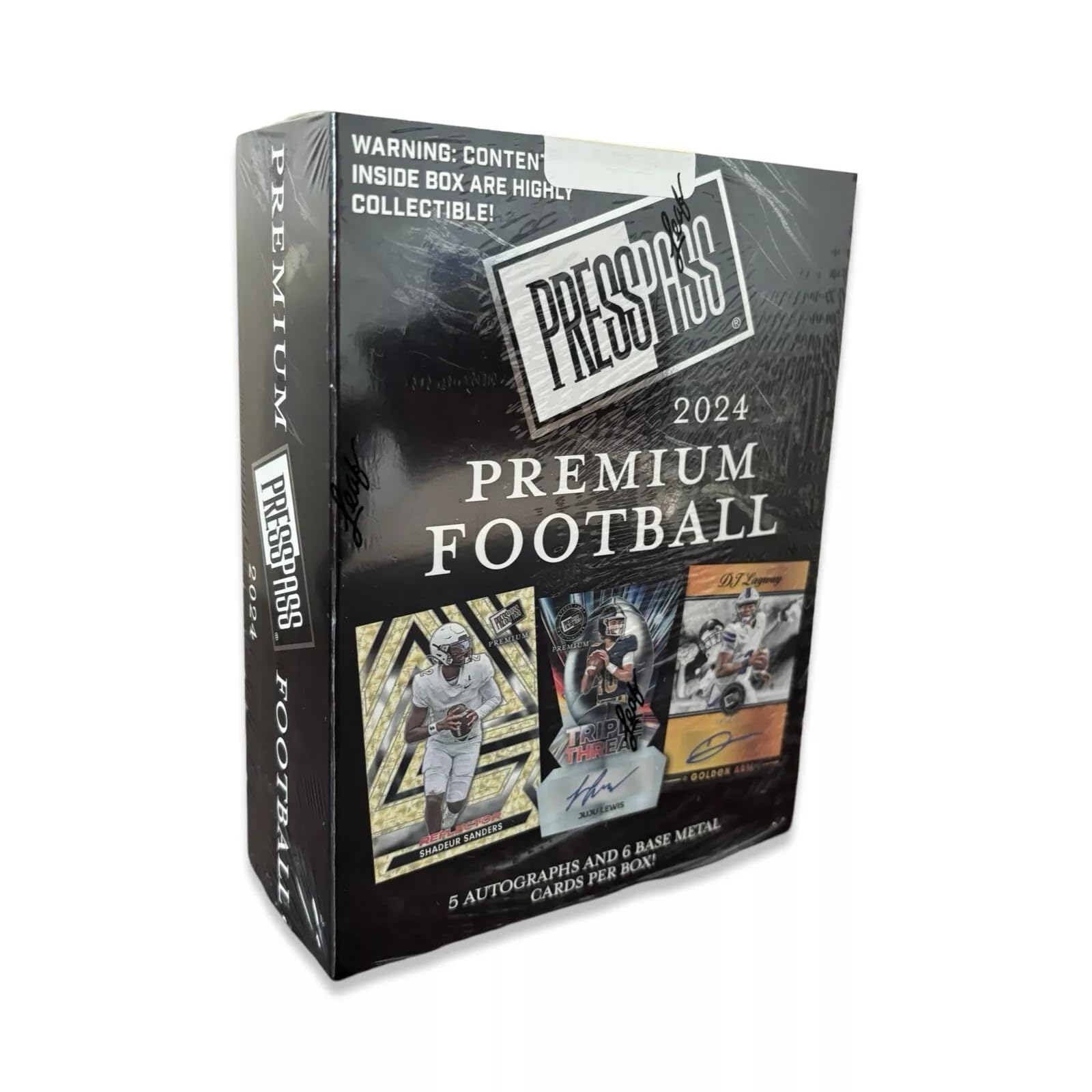 Amazon.com: Leaf Premium Football Press Pass 2024 : Collectibles