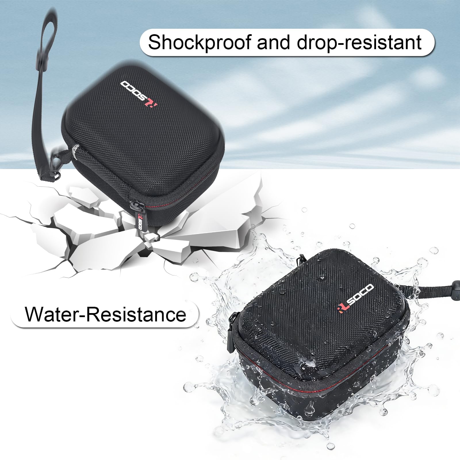 RLSOCO Custodia Rigida In EVA Per Caricatore USB-C Da 140W Anker – Resistente A Urti, Polvere E Acqua, Adatta Per Modelli UK Ed EU - 2