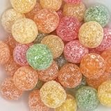Mega Sour Candy Fruits 500g - Trendy Sweet Bags - Traditionally Handmade Sweets - Sour Coating Lasts 20 Seconds - Candies for Party Bag&comma; Gift Hamper&comma; or Hamper Box