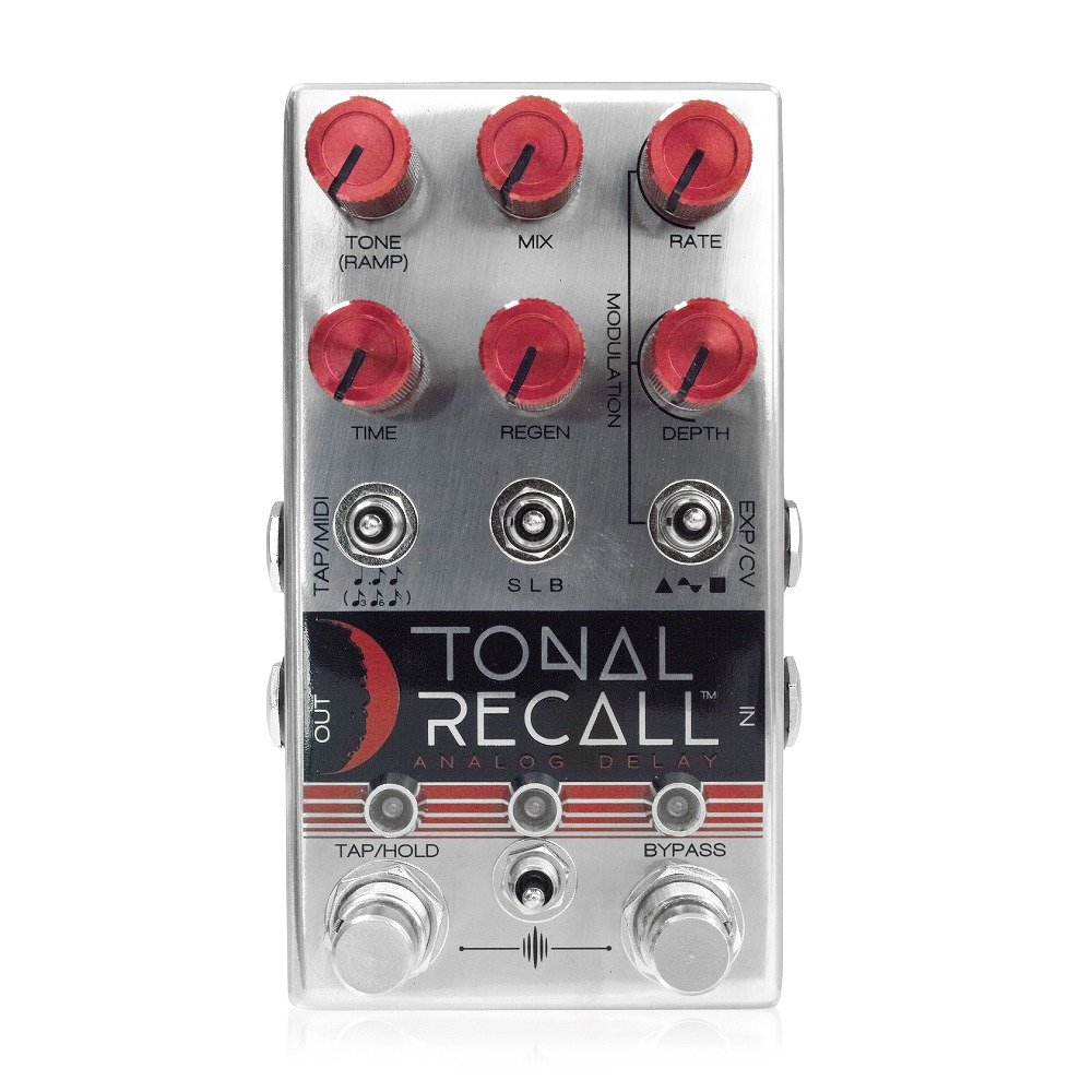 Amazon.co.jp: Chase Bliss Audio Tonal Recall Red Knob Mod