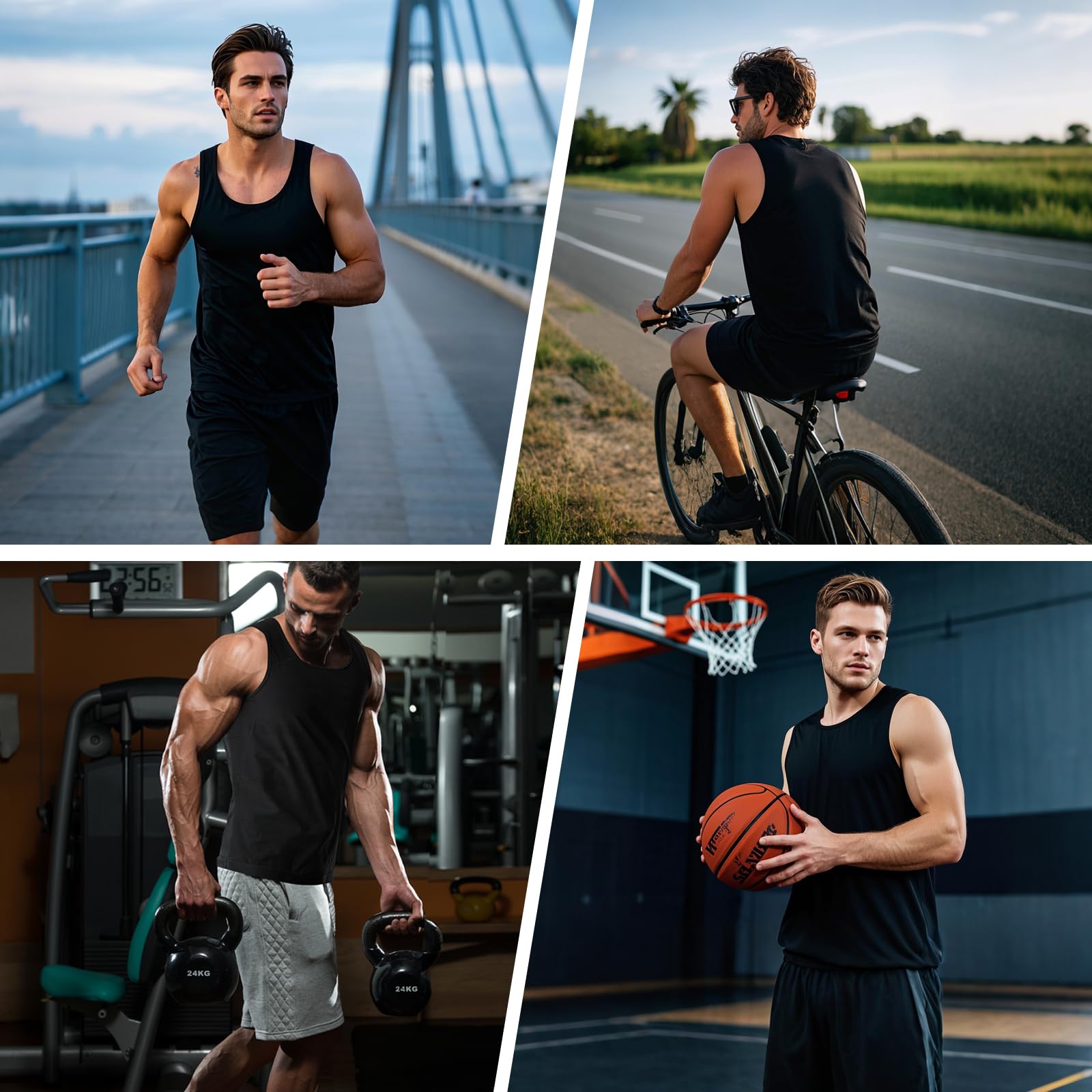 Canotta Sauna Uomo Dimagrante Tuta Caldo Intrappolamento Calore Perdita Peso Corsa Shapewear Gilet Fitness Allenamento