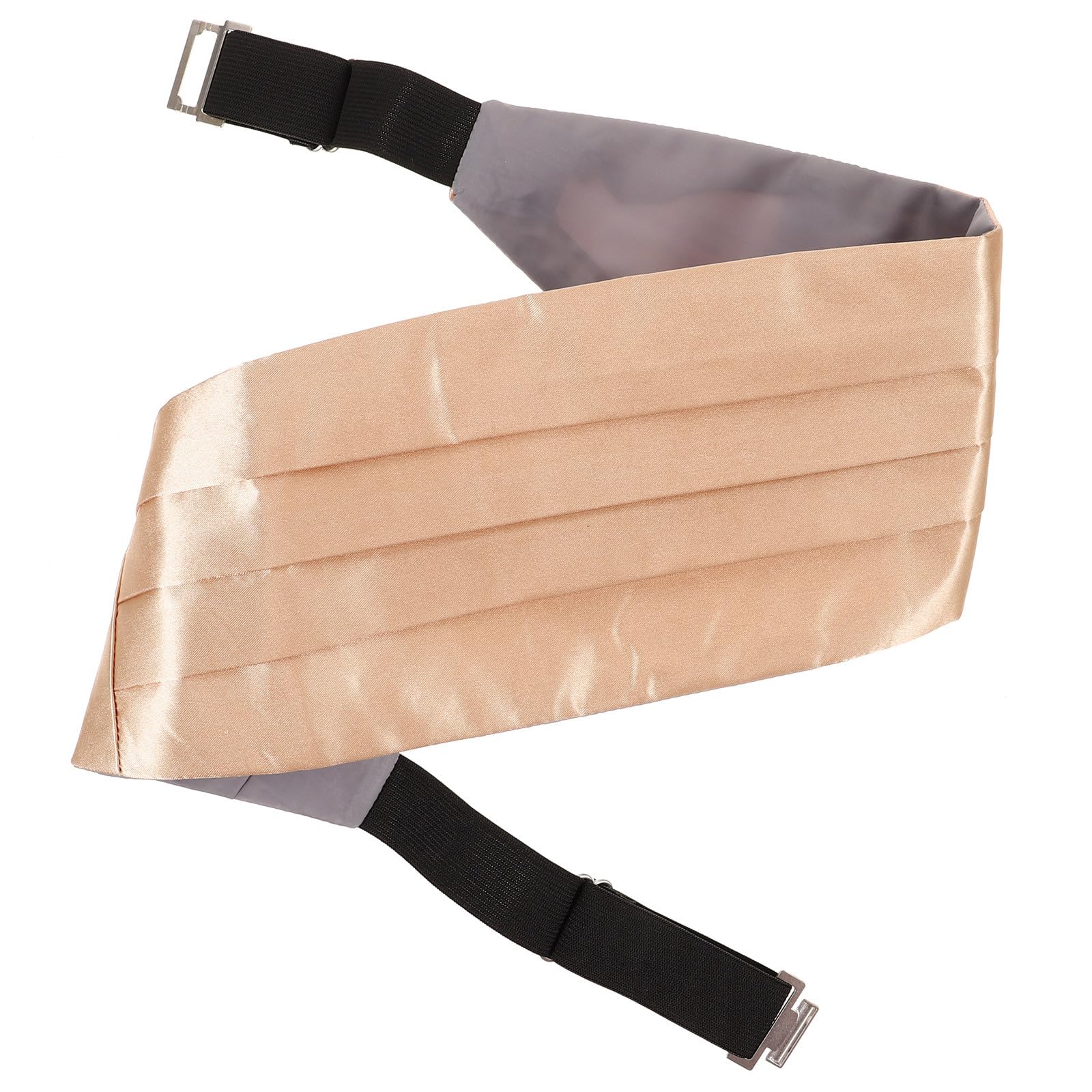 garozation Men's Suit Waist Band Tuxedo Cummerbund Comfortable and Stylish for Weddings and Dinners-picture-36