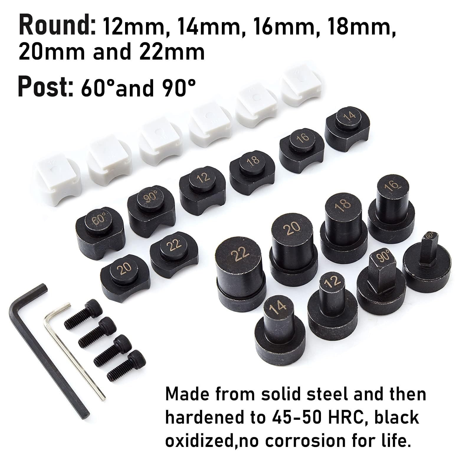 Strumento Piega Anelli,Macchina Piega Anelli con Matrici in Nylon Strumento for Creazione di Gioielli for Anelli,Kit di Strumenti Multifunzione for Piegare Orecchini ad Anello for 12/14/16/18/20/22mm