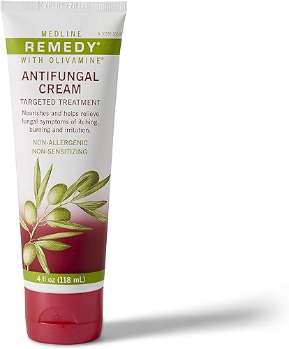 Miniatura 2 de Medline Remedy Crema Antifúngica Olivamina, Blanco, 4 fl oz