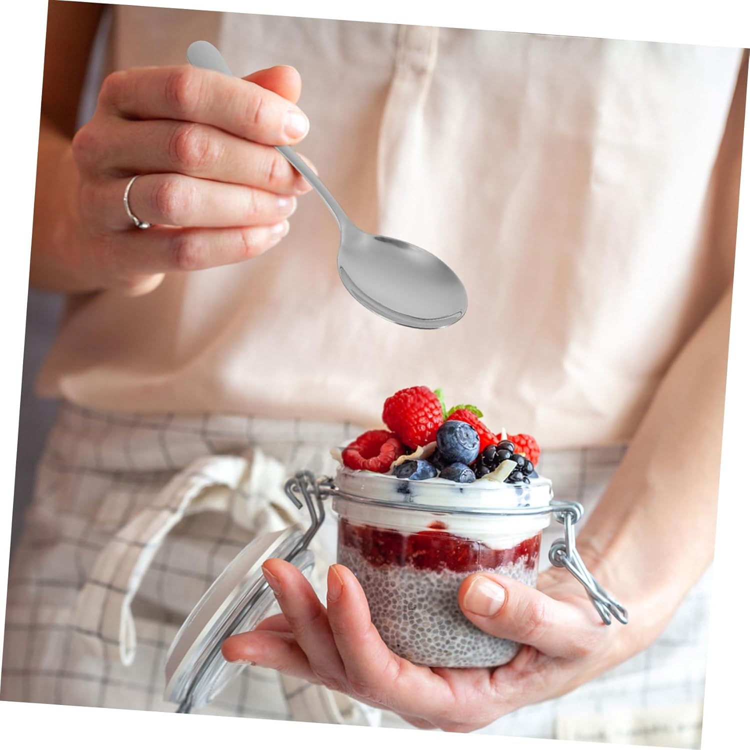 Gatuida 12-Inch Stainless Steel Cake Knife and Server Set Wedding Cake Cutter Forks and Spoons for Parties Banquets and Buffets Sturdy Cutlery Utensils for Serving Desserts