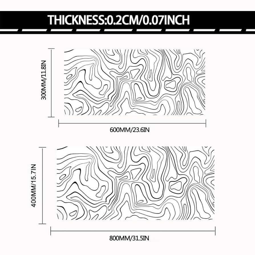 ★拡張マウスパッド ステッチエッジ 特大ゲーミングマウスパッド ☆拡張マウスパッド ステッチエッジ 特大ゲーミングマウスパッド