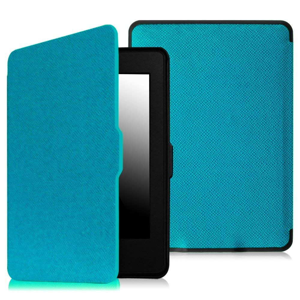 MOCA SmartShell Flip Case Cover for Amazon Kindle Paperwhite 1 2 3 2012, 2013, 2014 and 2015 New 300 PPI Flip Cover Flip Case (Light Blue) (B07K7HJLNS) Amazon Price History, Amazon Price Tracker