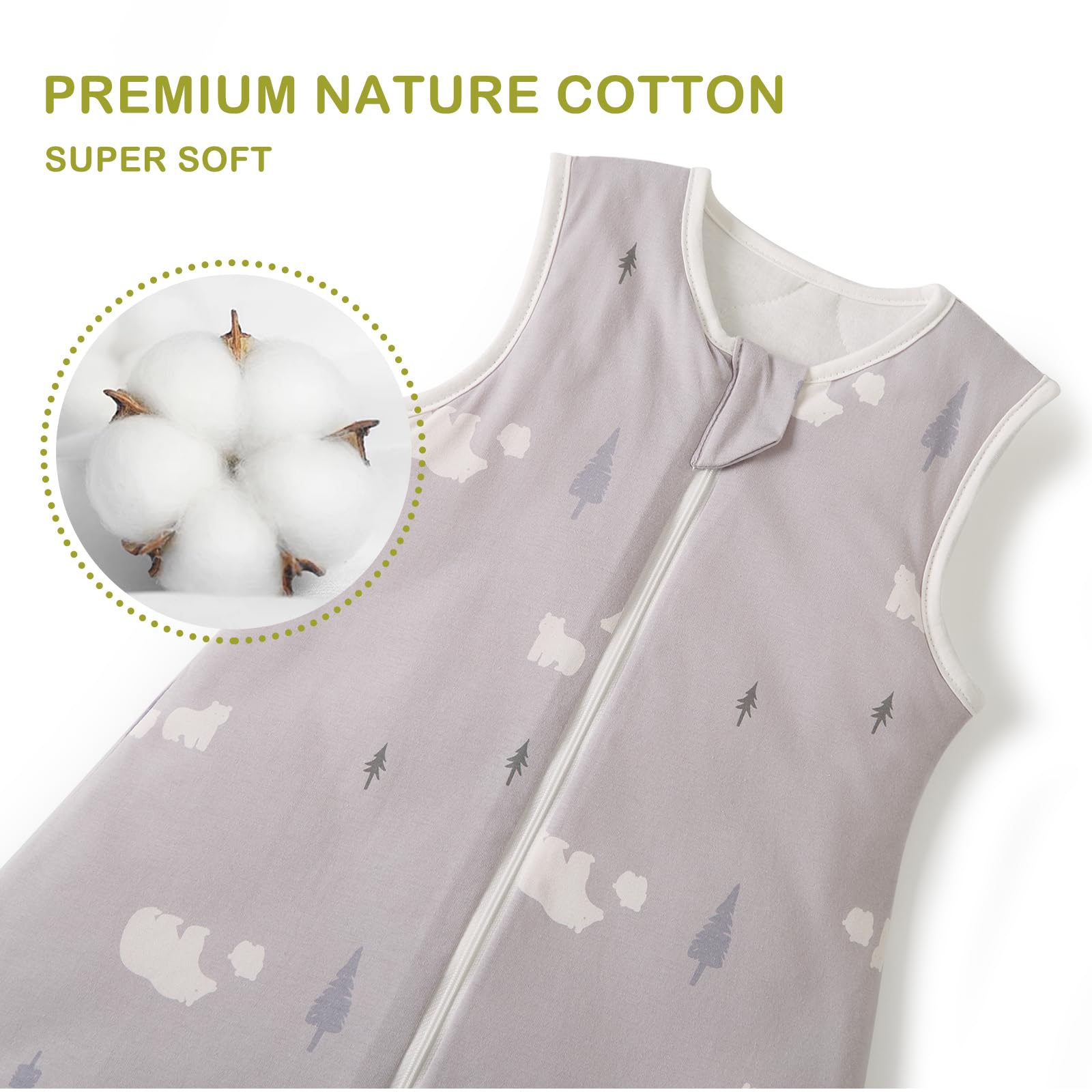 Nivolltha Super Soft Winter Baby Sleeping Bag 2.5 TOG - Image 4