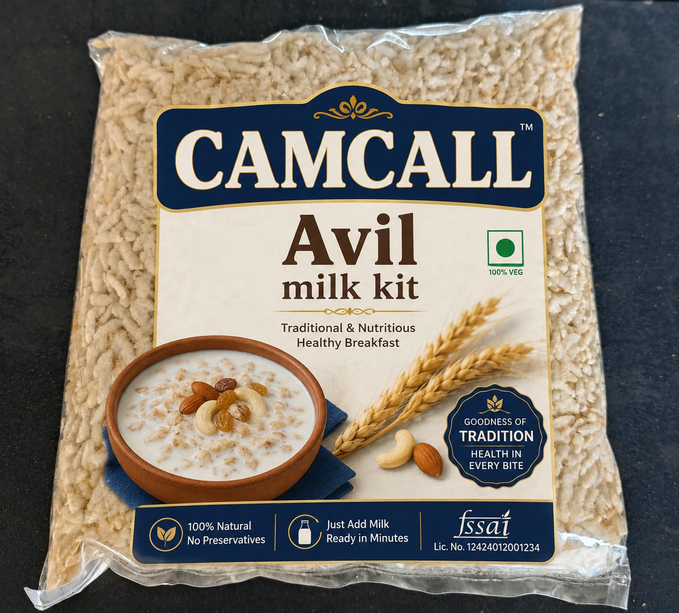 Avil Milk Shake Kit - Aval Milk Mix - Poha Milk Mix-image-3