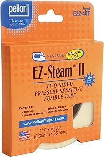 Pellon EZ Steam II 1/4"X40 Yards Tape-White