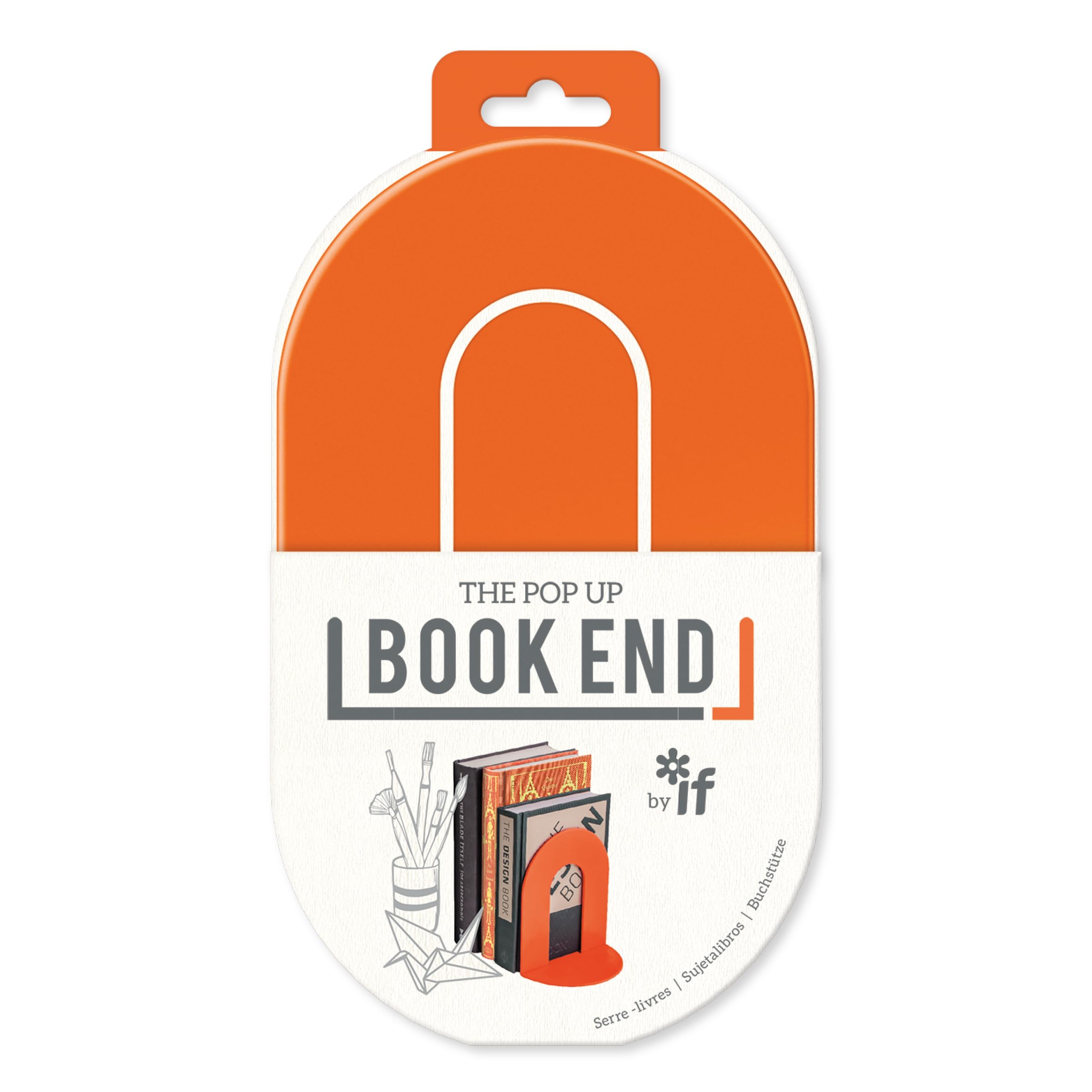 The Pop Up Book End - Orange