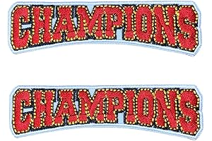 2 PCS Champions Kansas Football Patch