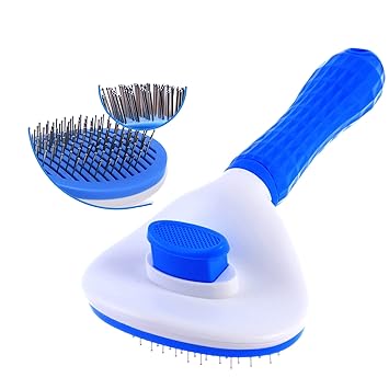 Pet Brushes(Comfortable)beauty tools Dog brushes, Cat Brushes, Pet Brushes, Life-extending Dog brushes with Steel Needles, Thick Needles, Long-haired Pets, Short-haired Pet Massage Brushes, Knotted Combs, Pet Grooming Brushes