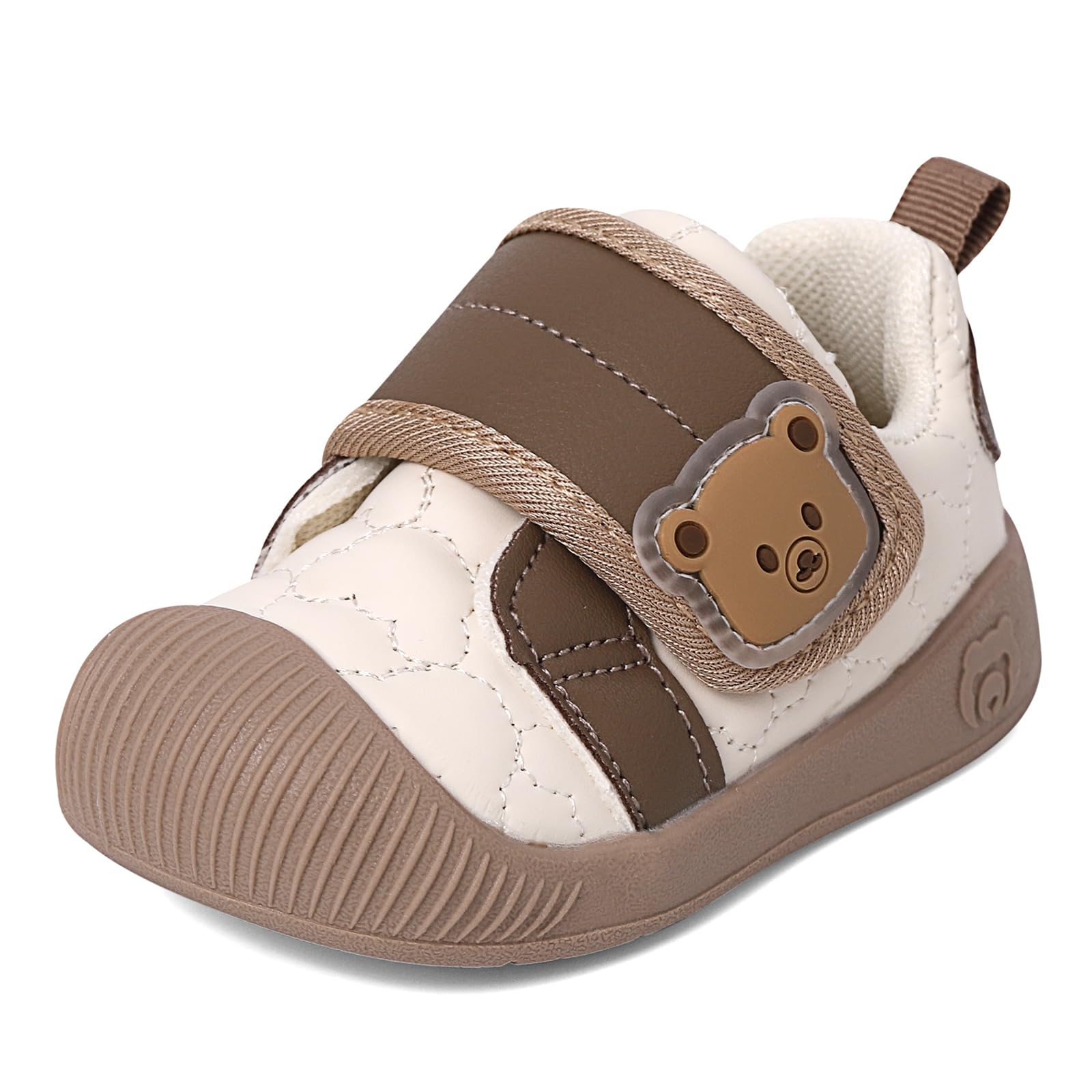 MASOCIO Zapatos Bebé Niño Niña Primeros Pasos Zapatillas Bebé con Suela Goma Antideslizante