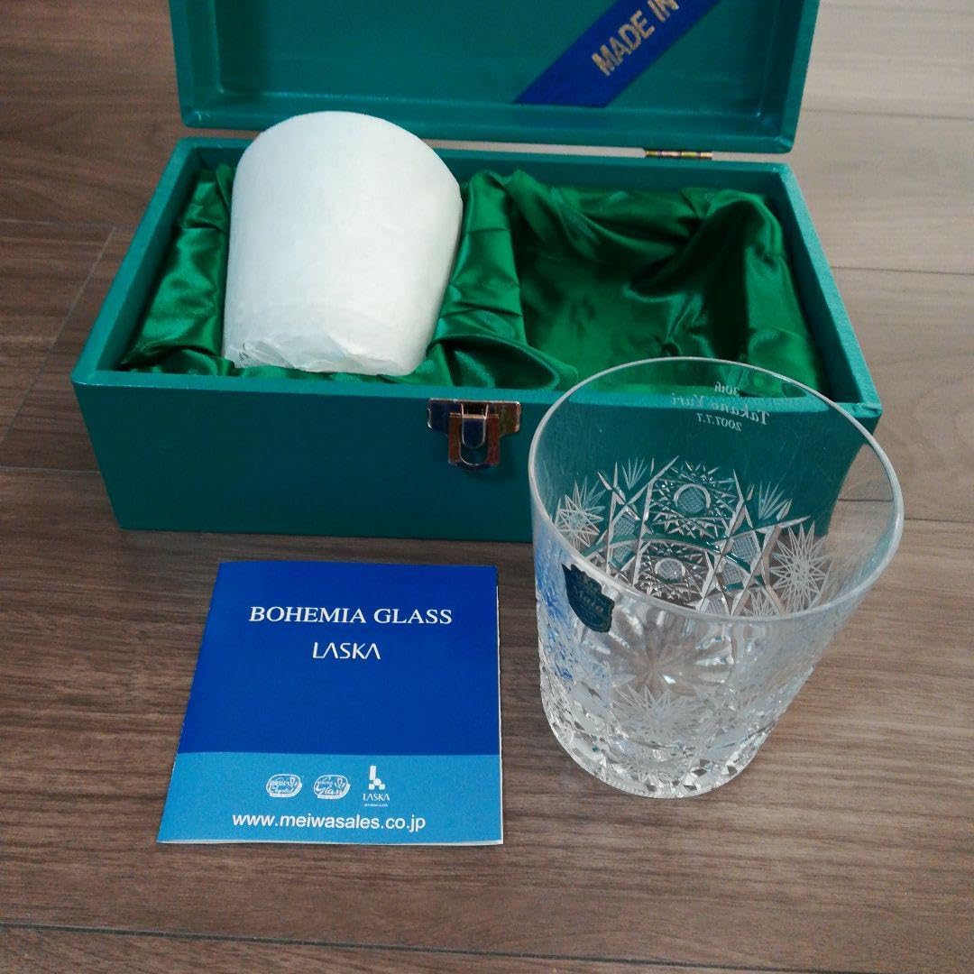 ボヘミアグラス ハンドカット ペア ボヘミアクリスタル 500PK