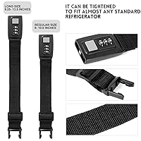 Vista 1 de Child Safety Refrigerator Door Lock, Baby Kids Multi-Functional Cabinets Latches, Fit Closed Handle Cabinets, Fridge, Kitchen, Oven (Regular)