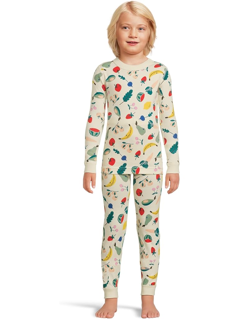 Multi Hanna Andersson Long John Pajama Set (Infant/Toddler/Little Kid/Big Kid)