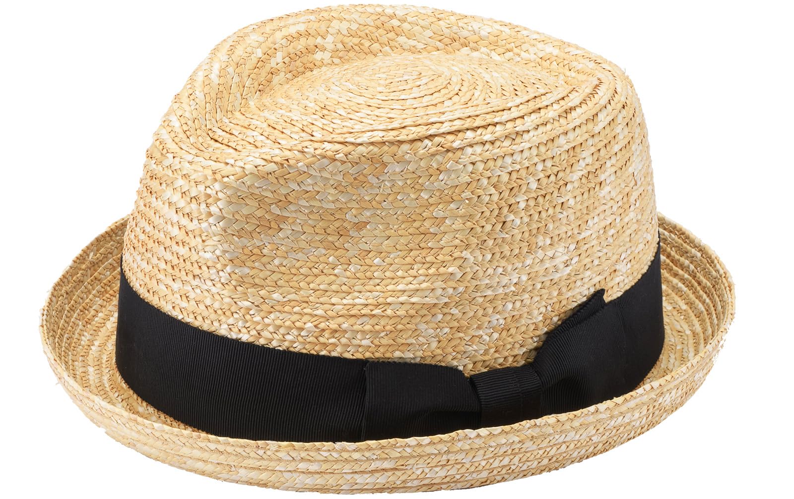 Amazon | 田中帽子店 Marek マレク つば短 麦わら 中折れハット（田中