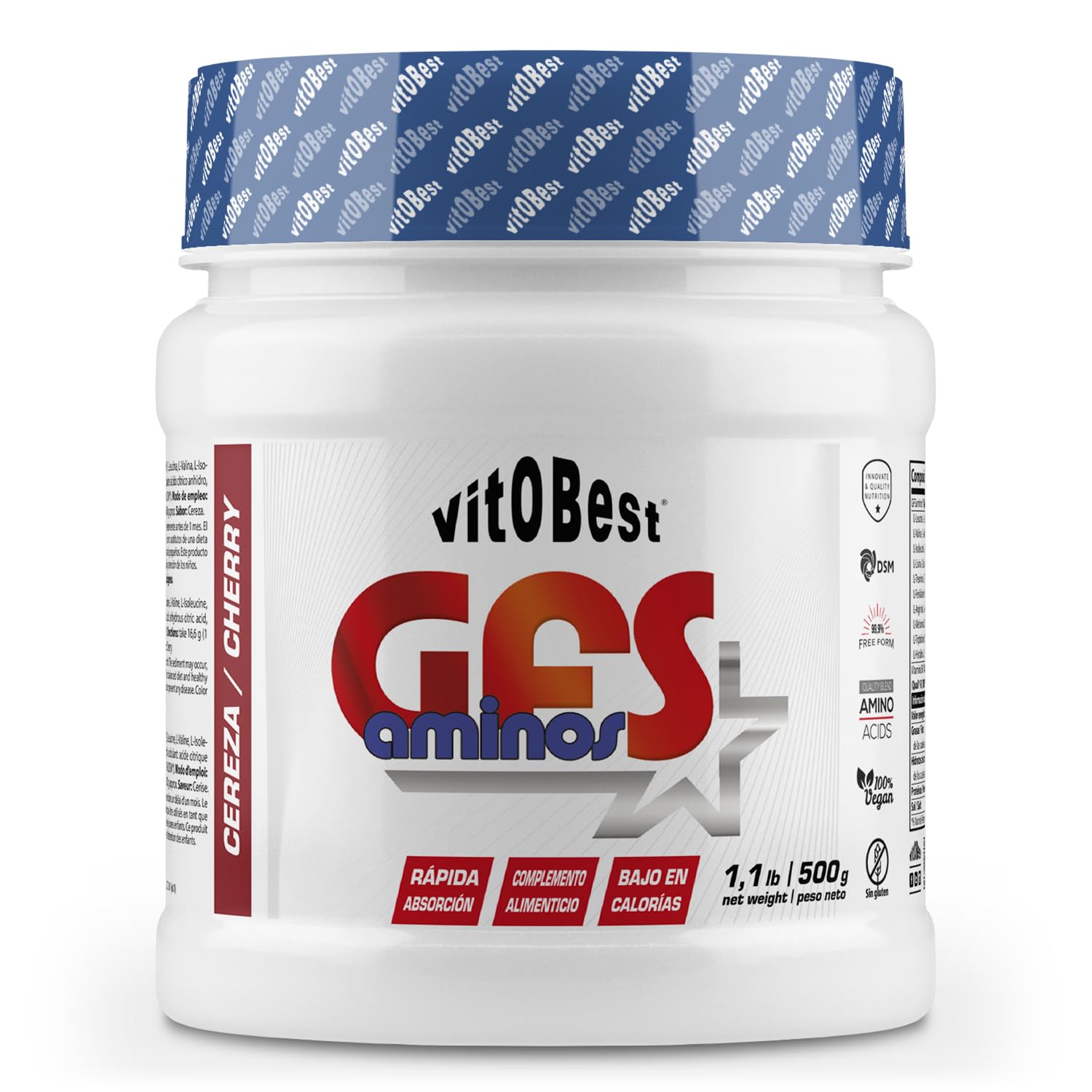 GFS AMINOS Cereza, 500g - Suplementos Deportivos - Vitobest