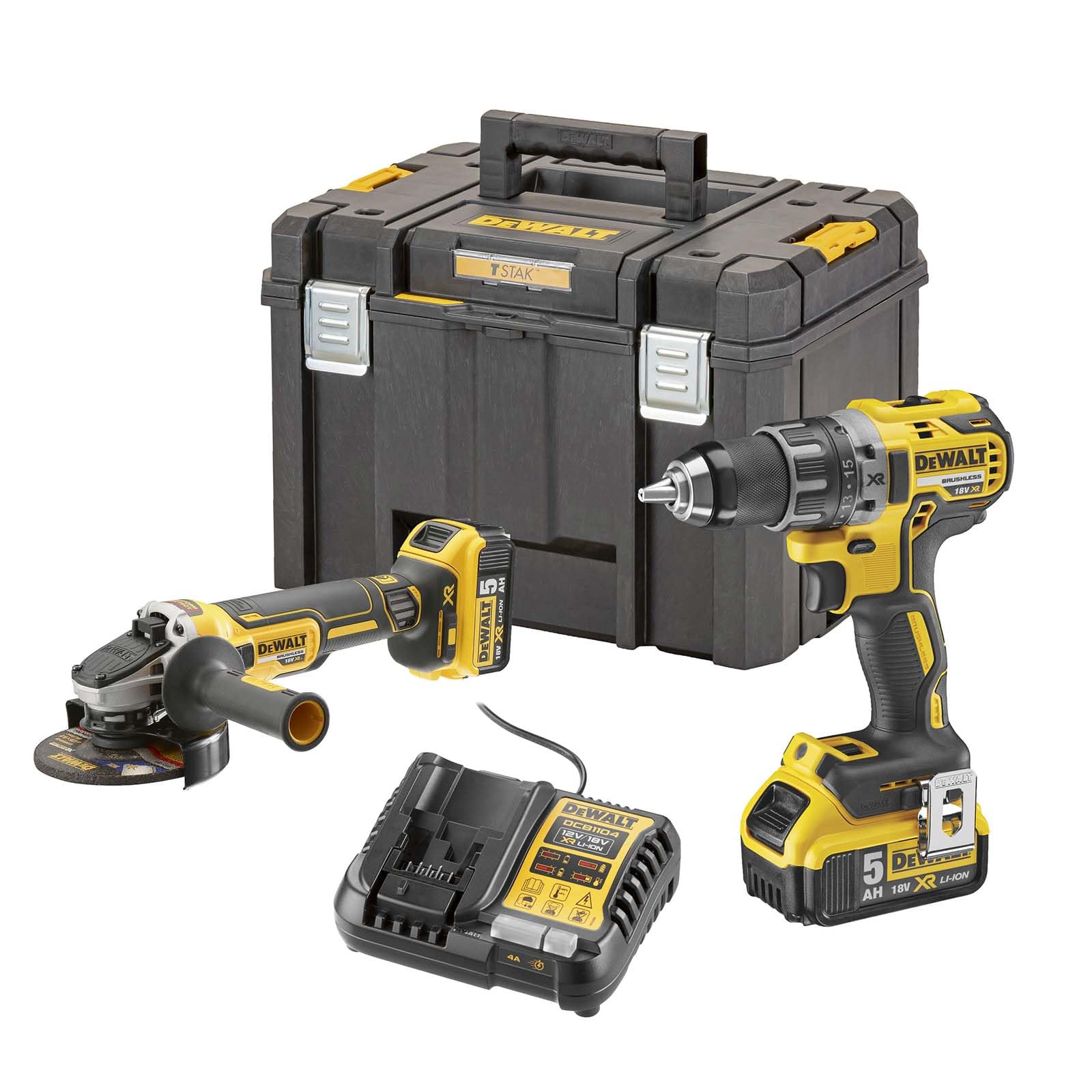 DEWALT DCK2020P2T-QW Akku-Werkzeugset