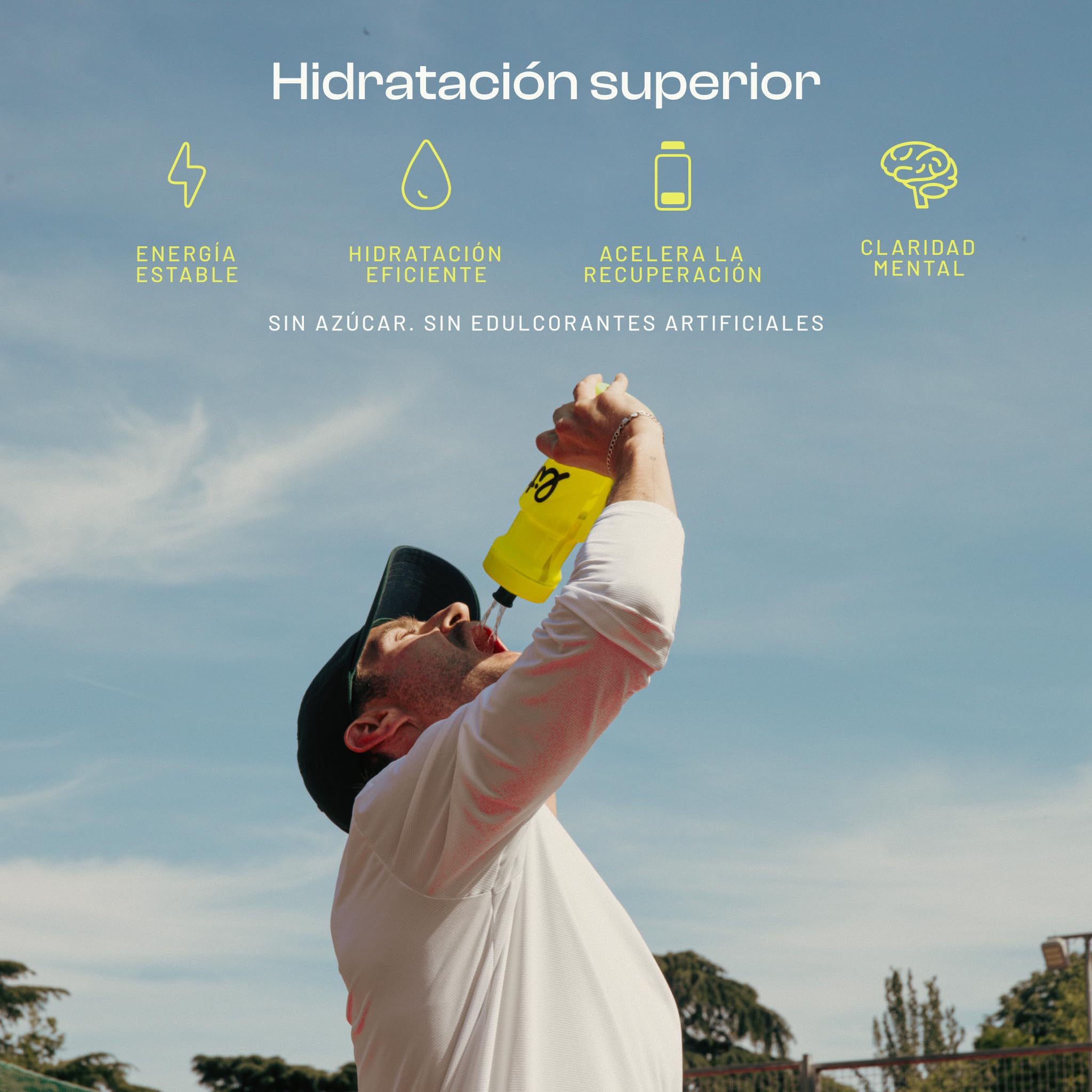 LIT® Electrolitos en Polvo Sin Azúcar - 30 Sobres Sabor Salty Lemon - Sodio, Potasio y Magnesio - Hidratación para Deporte, Recuperación, Enfoque, Calor