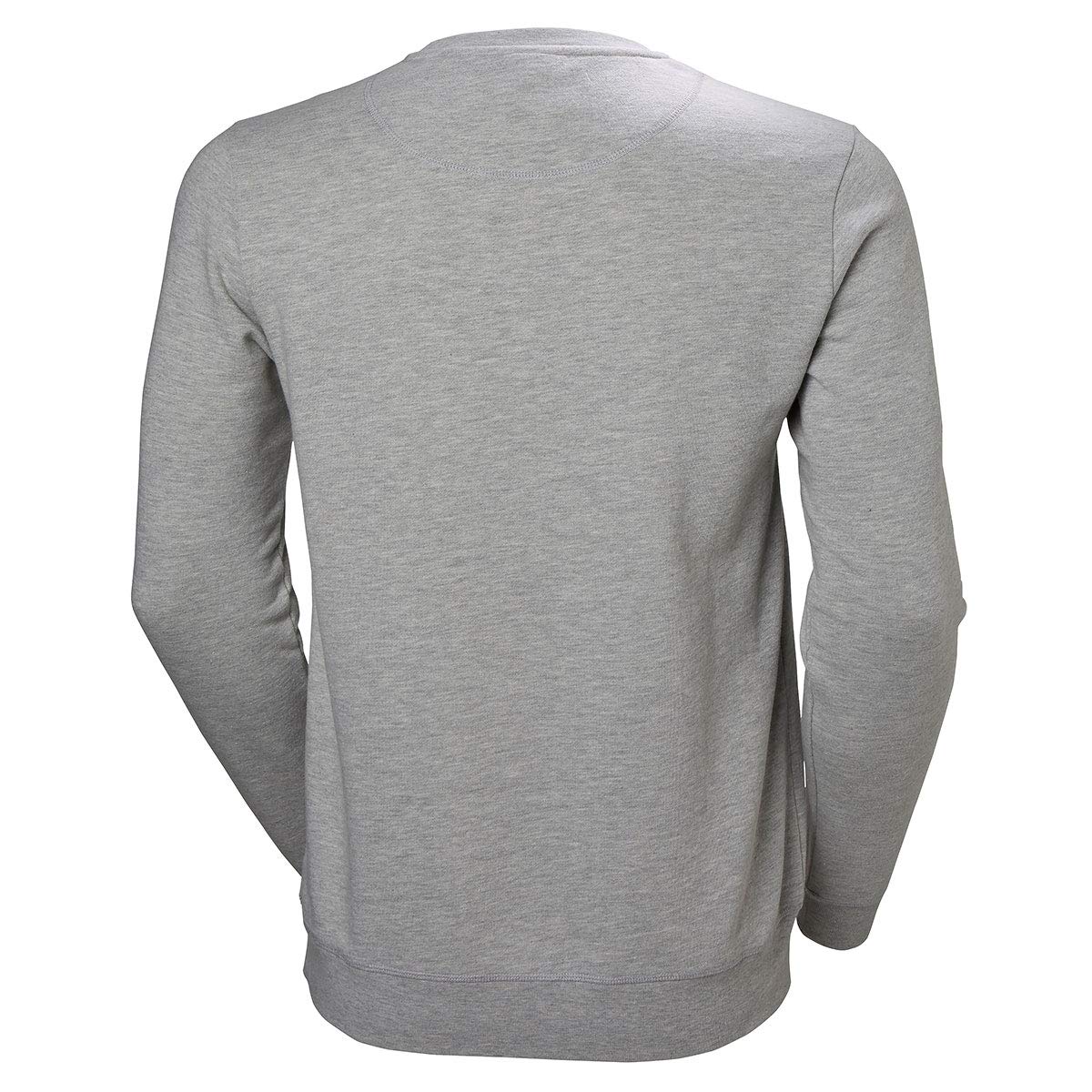 Helly Hansen Sudadera Hombre HH Logo Crewneck, algodón French Terry, Suave y elástica