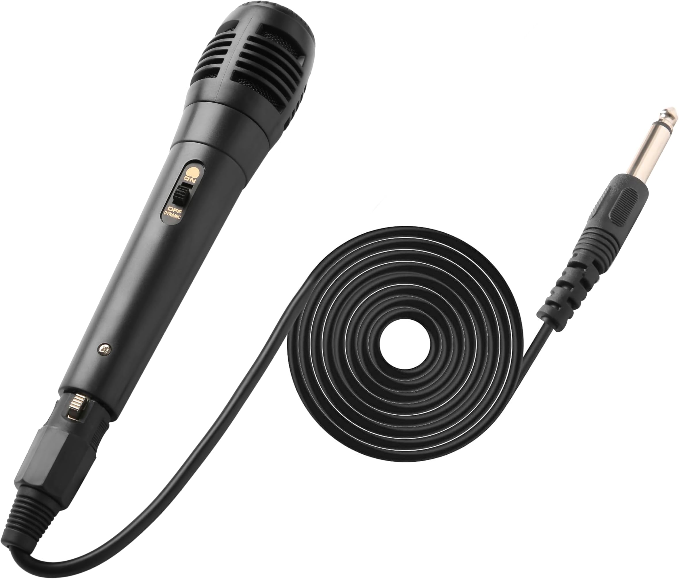Juarez Wired Dynamic Microphone – High Sensitivity Cardioid Vocal Mic for Karaoke, Speech, Stage Performances, Weddings, Events & Public Speaking