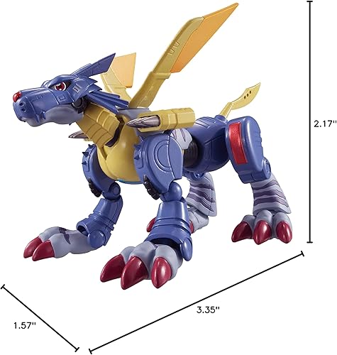 Miniatura 12 de Bandai Namco - Digmon - Garurumon, Shodo - Figura de acción de 3.5 pulgadas