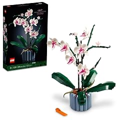 LEGO Botanicals Orchid - Artificial Fake Indoor Flowers Building Set for Home Kitchen Desk Decoration Adults Ages 18