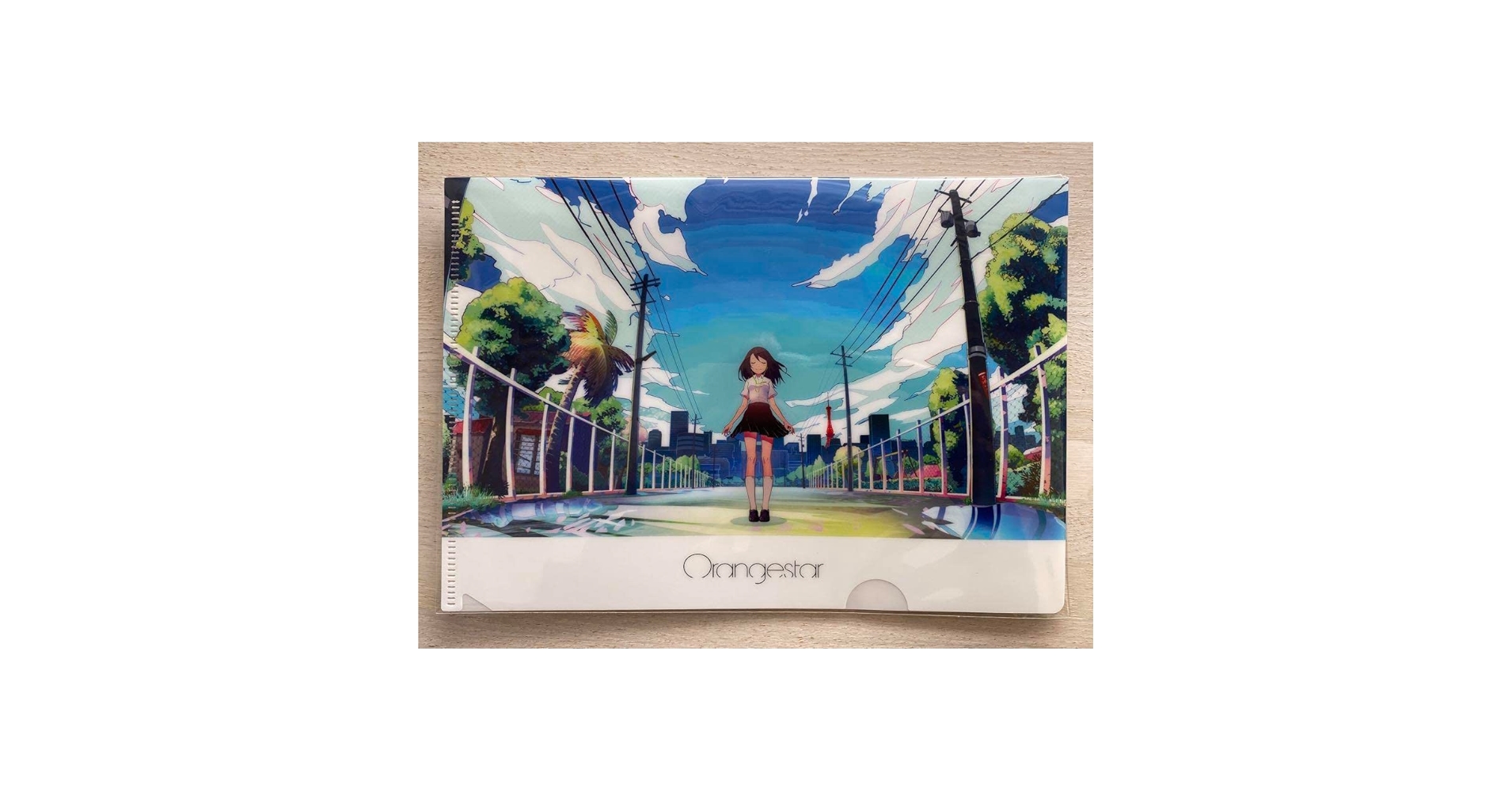 Orangestar 蜜柑星P イヤホンと蝉時雨 クリアファイル Amazon.co.jp: Orangestar 蜜柑星P イヤホンと蝉時雨 クリア