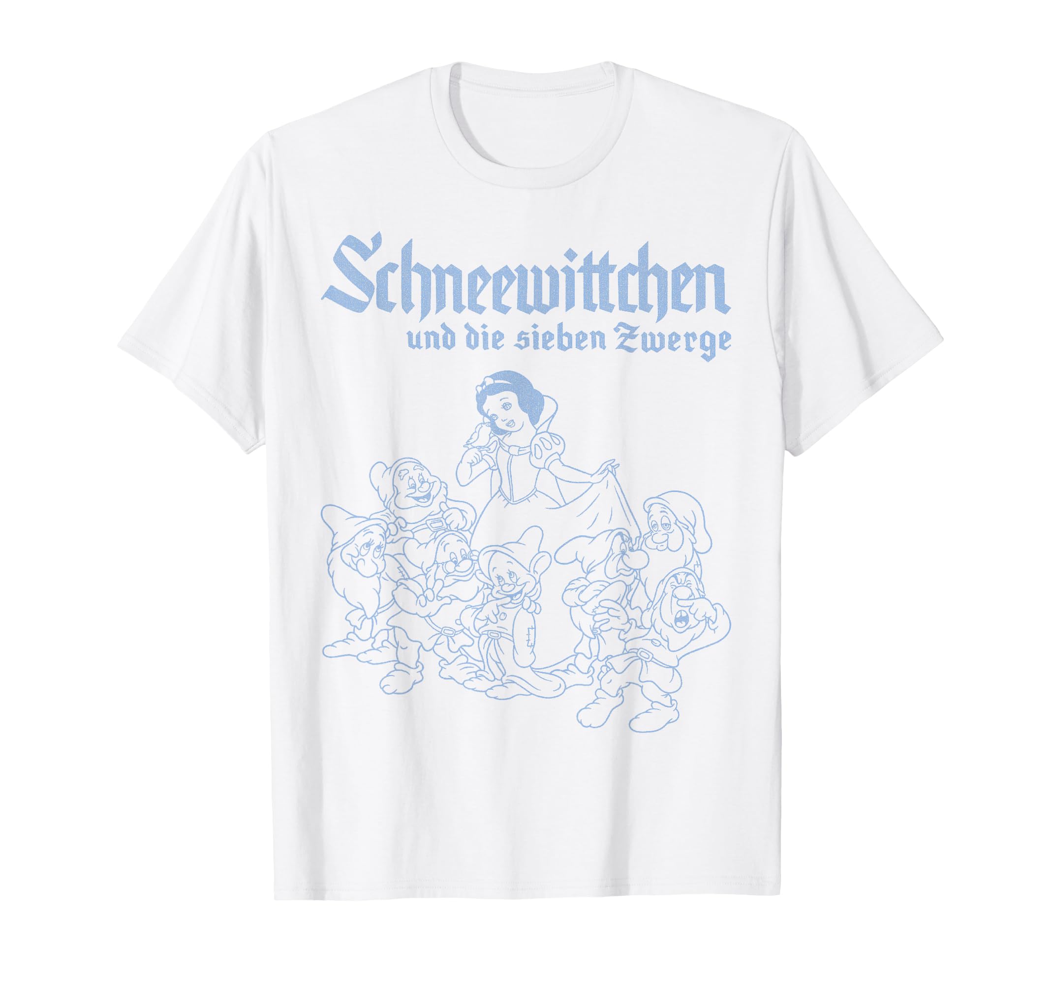 T-shirt Blanche-Neige haut imprimé graphique Disney original