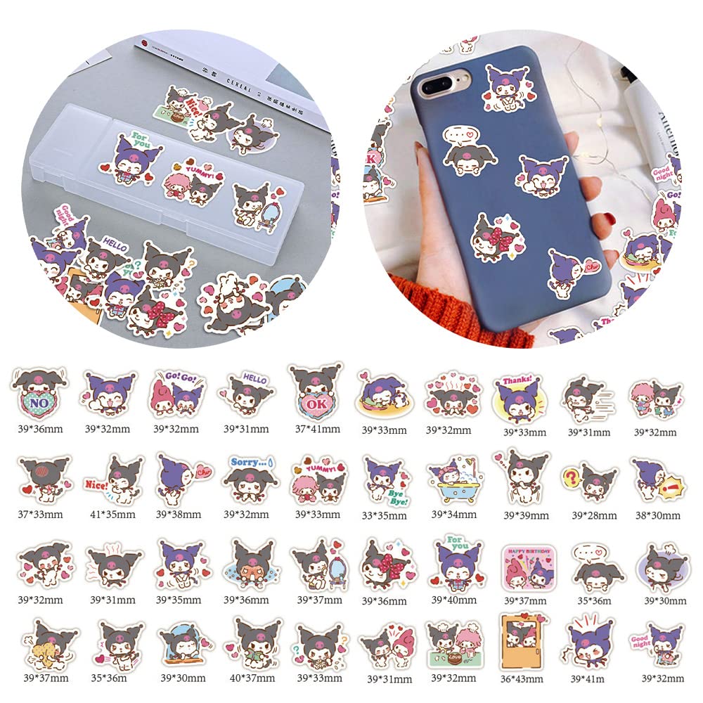 Süßes Kurromi Federmäppchen Set Mit Zubehör - Kawaii Schreibzeug