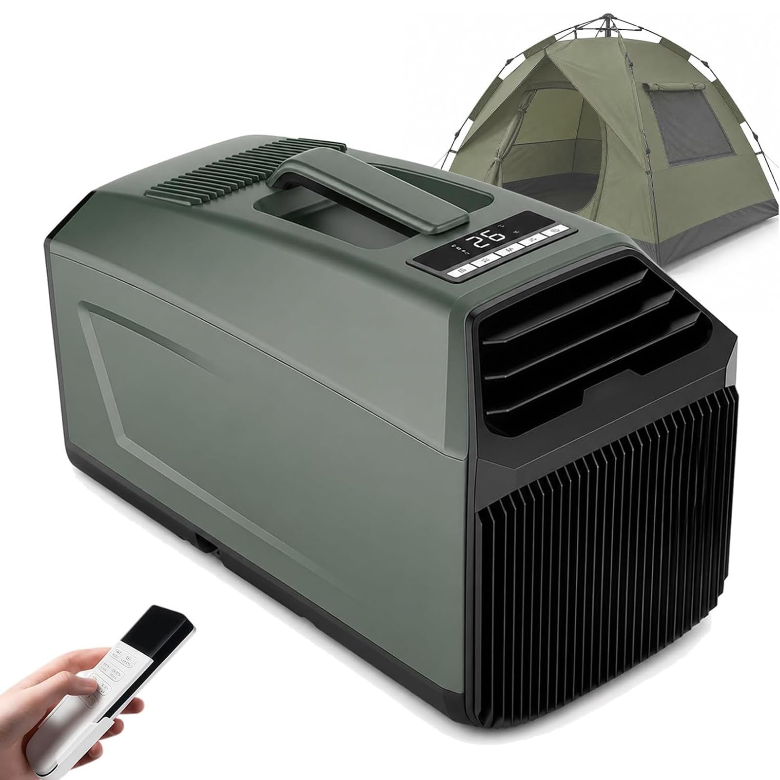 WIANQIAN Portable Compressor Air Conditioner 5000 BTU 5000BTU-Green