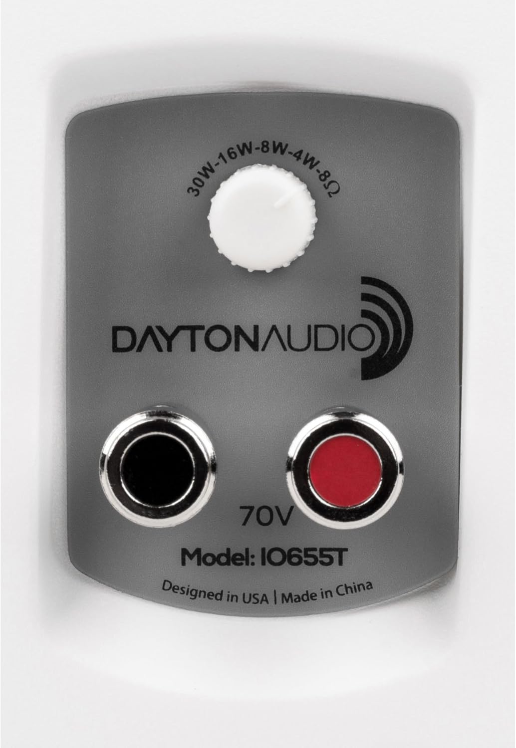 Dayton Audio IO655WT 6-1/2" 2-Way 70V Indoor/Outdoor Speaker Pair White