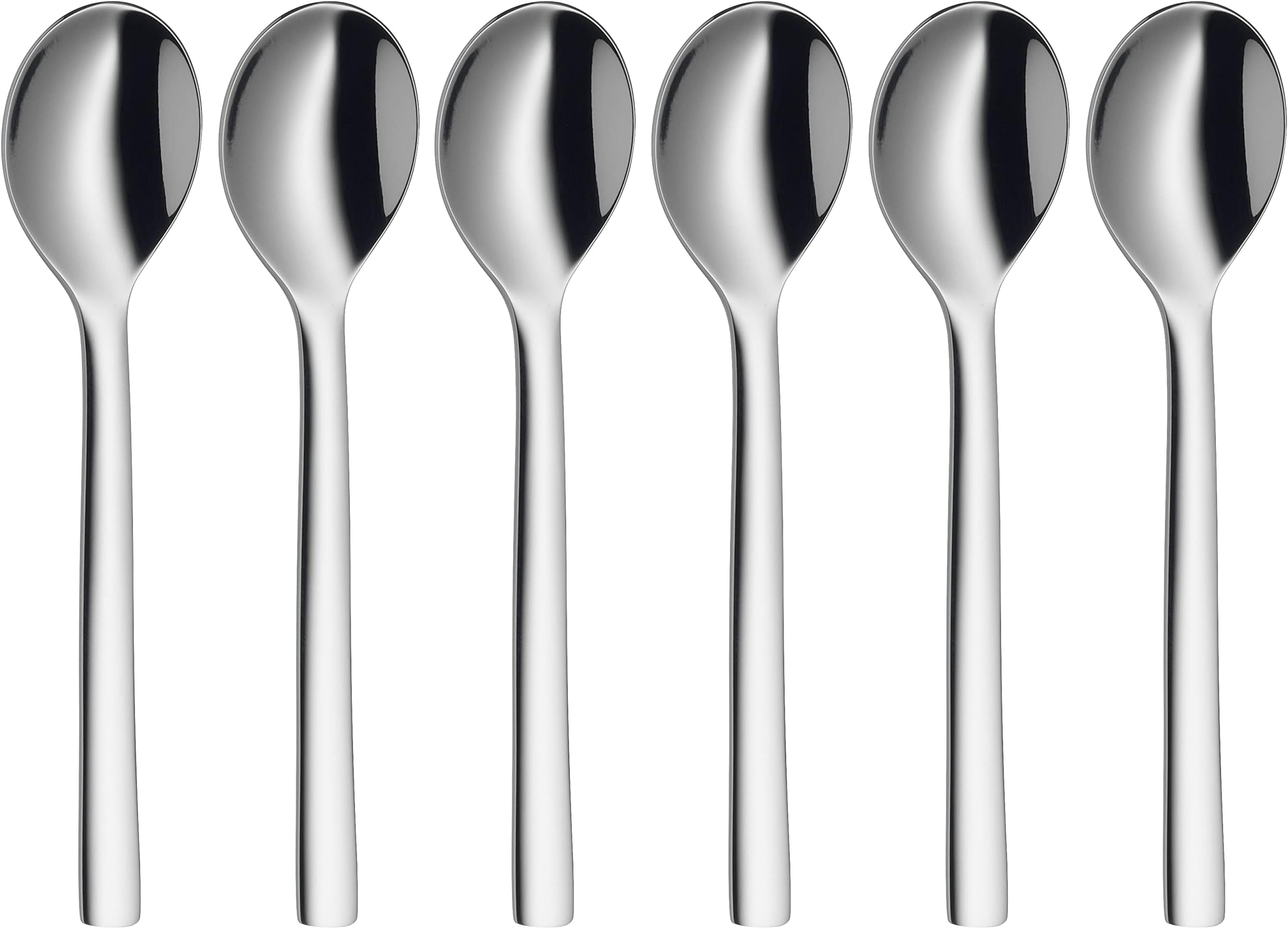 Nuova Set of 6 Coffee Spoons 11 cm Cromargan Polished Stainless Steel Dishwasher Safe