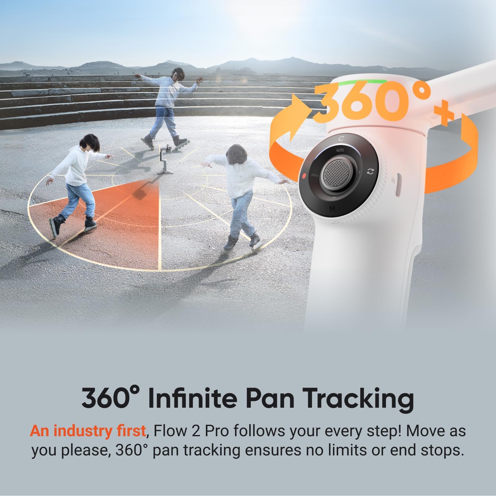 Insta360 Flow 2 Pro Gimbal - AI Tracking Bundle -4