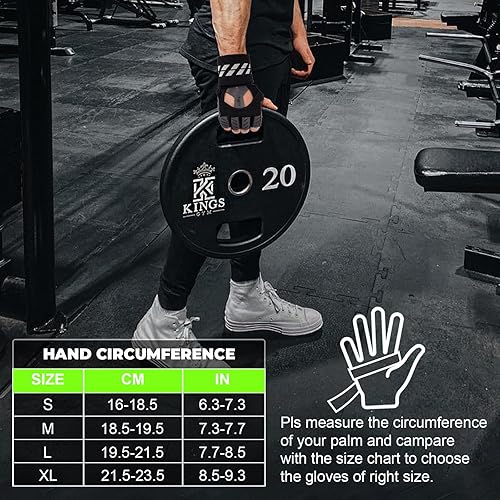 Miniatura 6 de Guantes de fitness sin dedos con soporte de muñeca para hombres, ideales para gimnasio, entrenamiento y levantamiento de pesas, guantes deportivos