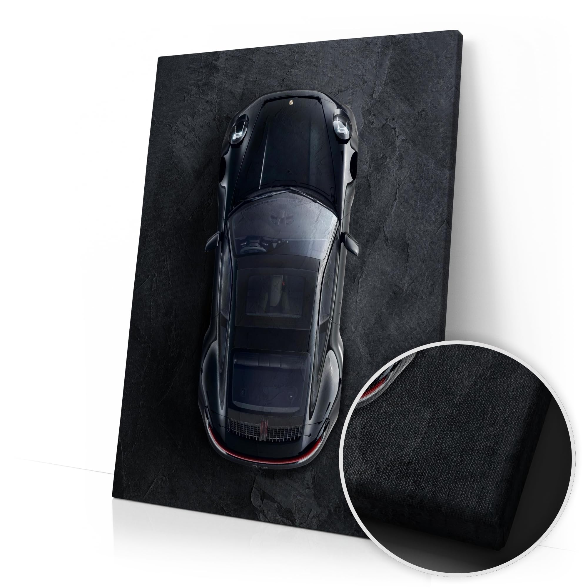 Artmazing | Porsche 911 Bild Bunt | S-Art Bilder Modern | Leinwandbild XXL für Wohnzimmer | Wandbild Deko | Buntes Poster