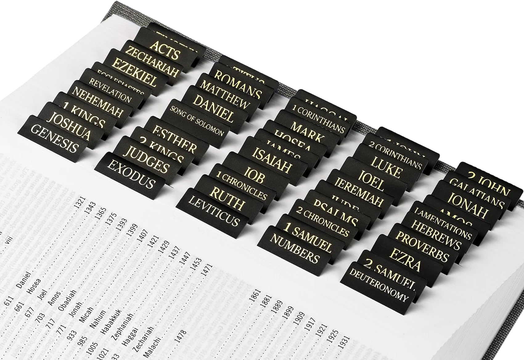 VANRA Onglets De Bible Pour Homme Et Femme - 75 Onglets De Bible Sur Le Thème Bohème