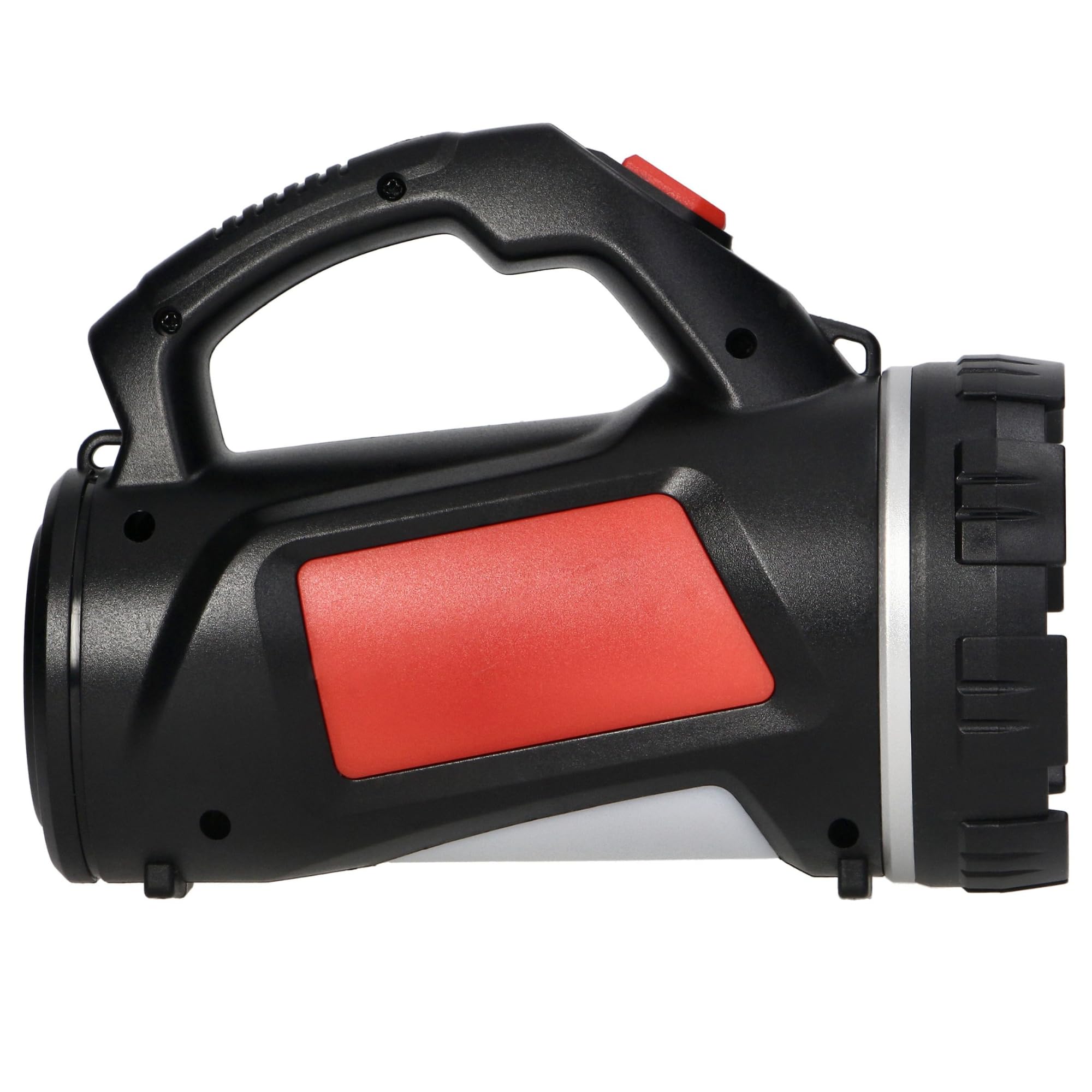 Torcia Led Ricaricabile IPX3 Torcia Led Potente Professionale con 4 Modalità di Lavoro CREE 3W + COB 1W Batteria Inclusa da 1200 mAh Ricarica MicroUSB