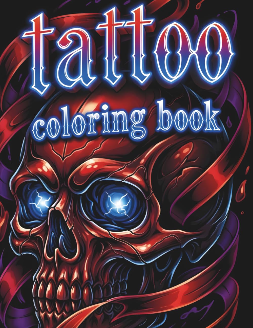 Tattoo Art Therapy Coloring Book: Intricate Tattoo-Inspired Designs for Stress Relief, Anxiety Reduction and Creative Mindfulness
