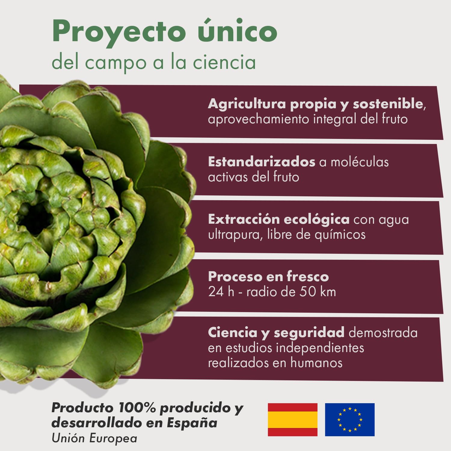 Granatum Plus - Extracto de Alcachofa con Cynamed - Suplemento Alimenticio - Detox Hepático y Digestivo - Bienestar Metabólico - Diurético Natural - Producido en España - 3 Caja 60 Cápsulas