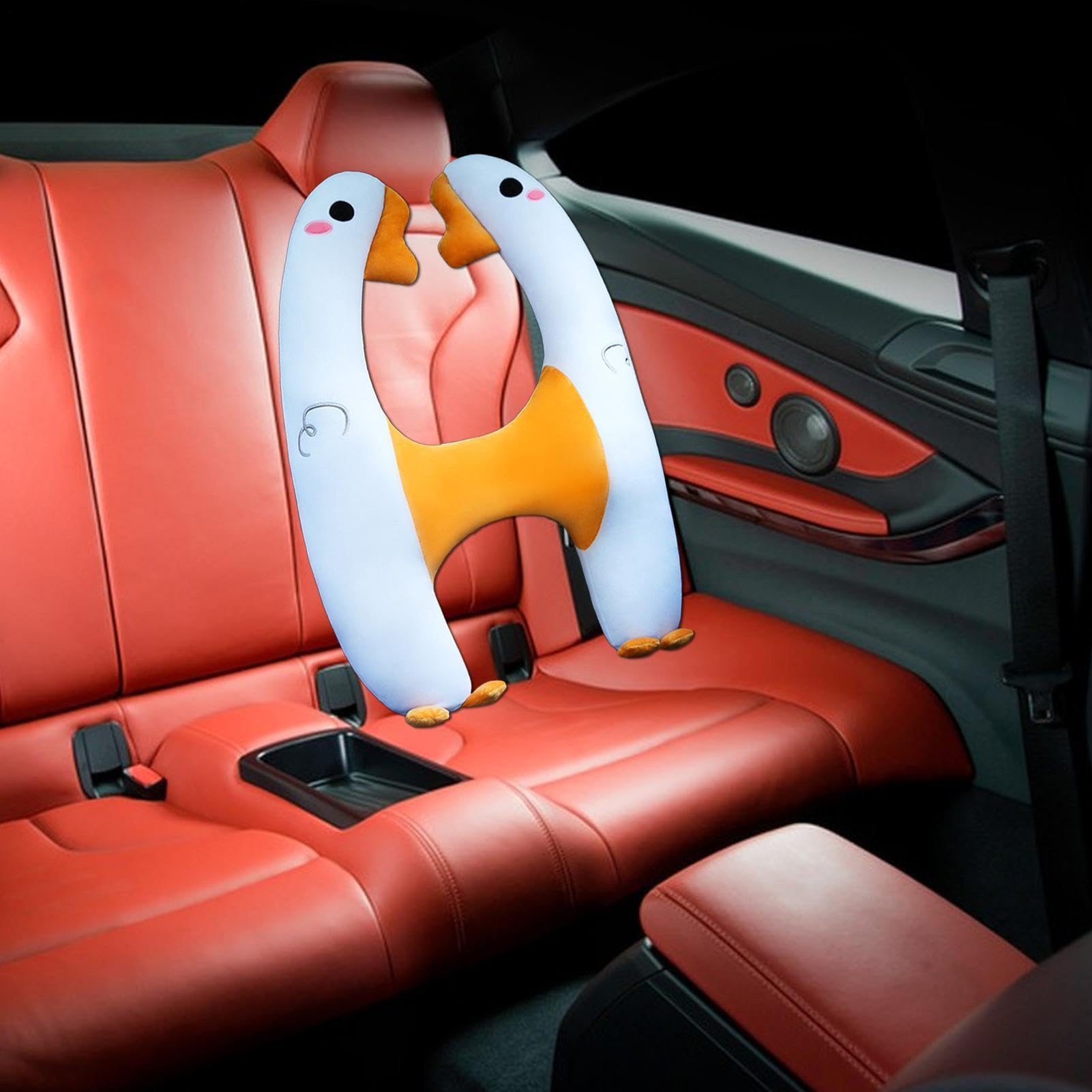 Appui-Tête Enfant Pour Siège Auto Voiture Forme H peluche douce respirante | Oreiller siège auto Pour Assurer Le Confort Auto Des Lors Des Trajets