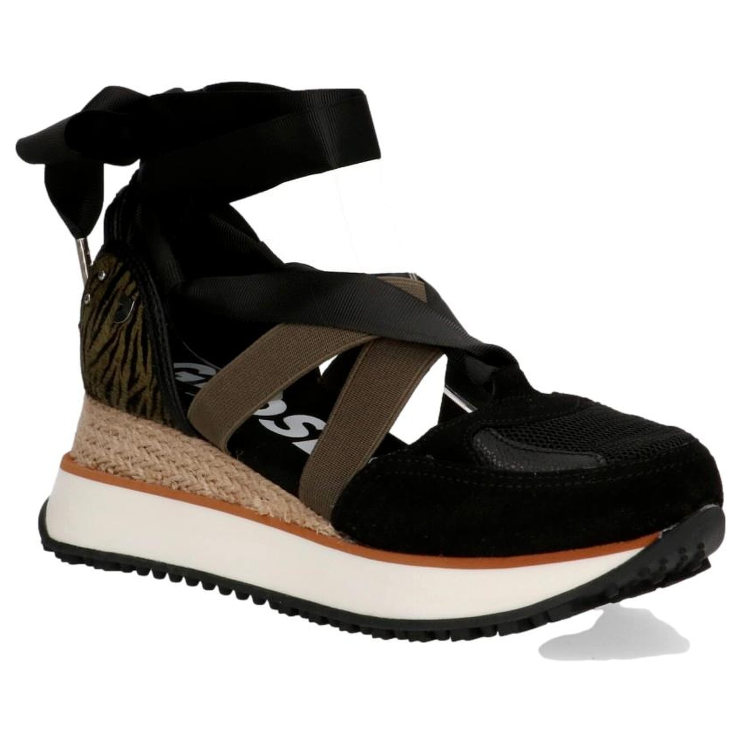 Sneakers Nere Tipo Espadrillas da Donna SETTALA