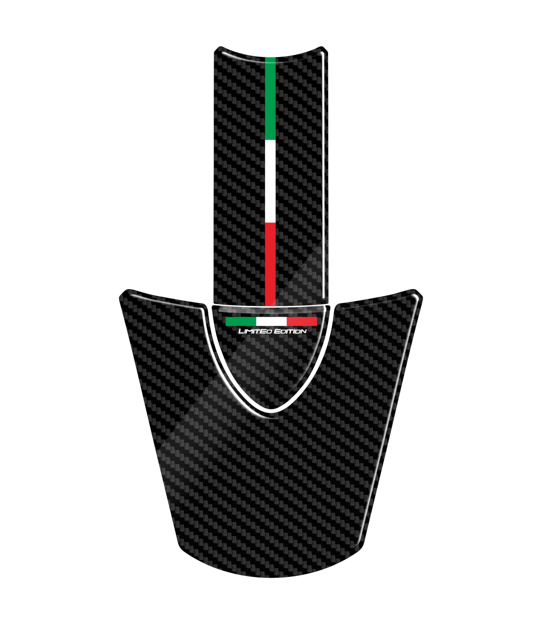 Fibre de carbone moto réservoir pad premium pour Diavel 1200
