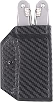 Vista 1 de Clip & Carry Kydex - Funda multiherramienta para Victorinox Spirit, fabricada en Estados Unidos, funda para múltiples herramientas, fibra