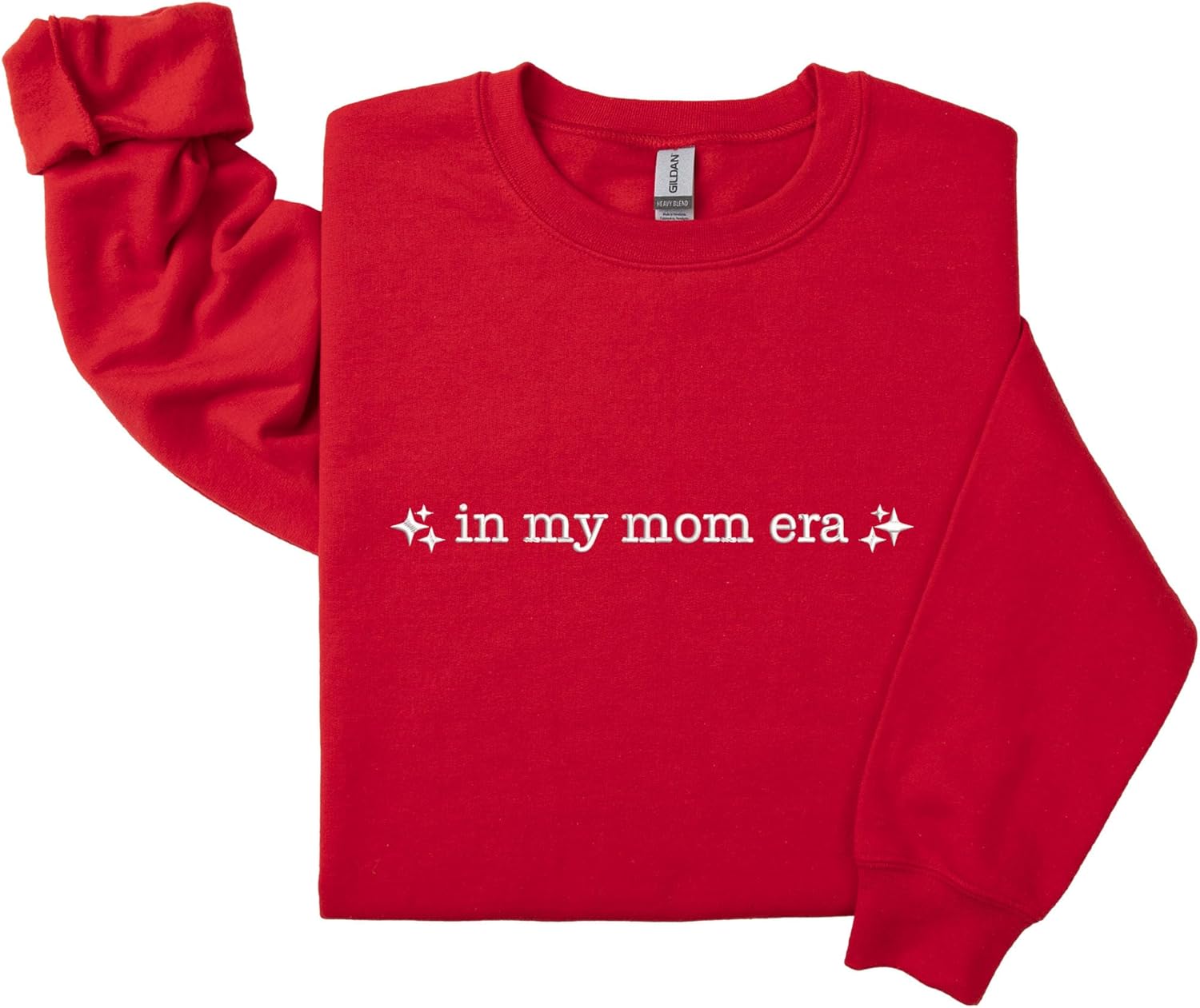 In My Mom Era Embroidered Sweatshirt or Hoodie – Personalized Mama Crewneck for Women | Custom Sweatshirt Gift for Mom | Mother’s Day, Birthday, or Christmas Multicolor - Image 7